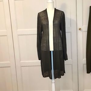 Eileen Fisher Olive Cardigan
